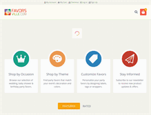 Tablet Screenshot of favorsville.com